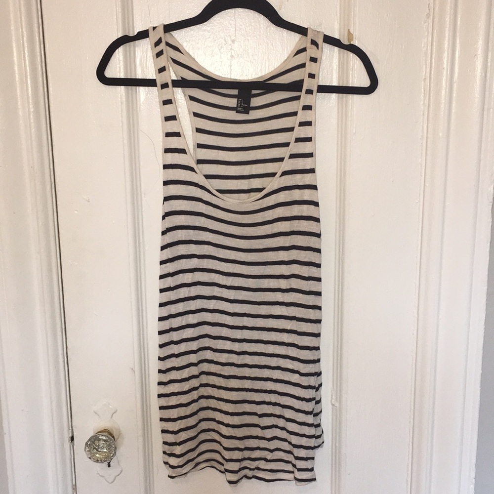 Striped tank top
